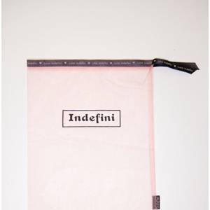 Подарочный мешочек маленький розовый " Индефини"