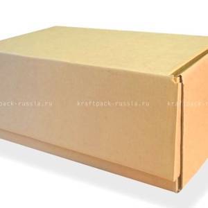 Коробка из гофрокартона 53х36х22 см, крафт (2)/под заказ купить оптом в KRAFTPACK | Уфа