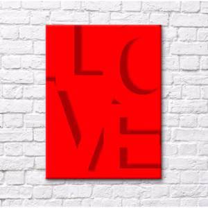 Постер на холсте "LOVE"