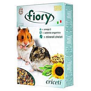 Сухой корм для хомяков Fiory полноценное питание на основе 12 ингредиентов
