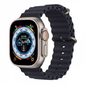 Apple Watch Ultra GPS + Cellular, 49mm, корпус из титана, ремешок Ocean цвета «Тёмная ночь»