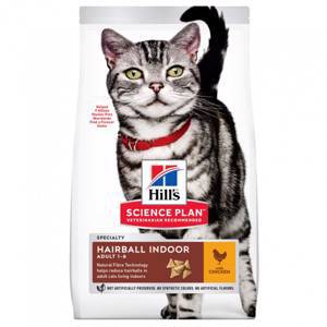 Hill's SP Hairball Control Сухой корм для кошек вывод шерсти из желудка