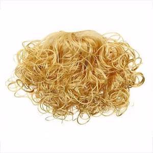 Волосы-кудри (трессы), блонд, 25-28 см