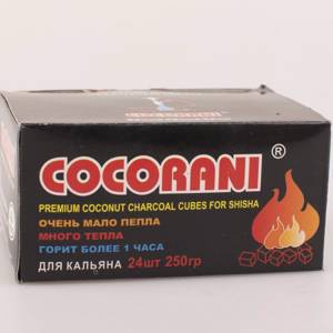 Уголь для кальяна Cocorani, 0,5 кг (48 шт)
