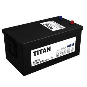 Автомобильный аккумулятор TITAN AGM 225 Ач 1250А обр. пол. (515x278x248) 6СТ-225.3 VRLA