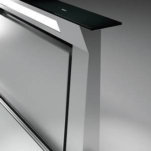 Черная worktop вытяжка FALMEC DOWNDRAFT GLASS BLACK 90 см со стеклом без мотора
