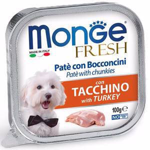 Консервы для собак Monge Dog Fresh Индейка 100 г