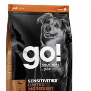 GO! Беззерновой корм для щенков и собак с чувствительным пищеварением Оленина