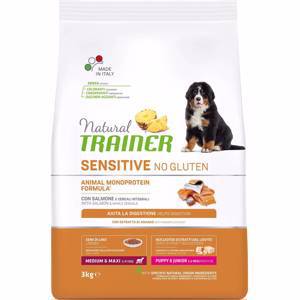 Natural Trainer Sensitive No Gluten Medium&Maxi Puppy&Junior Dog – Salmon