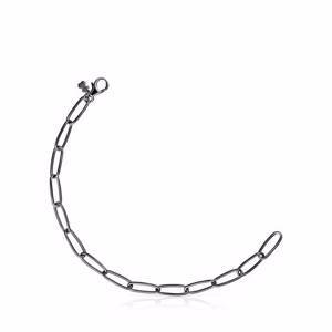Браслет TOUS Chain из овальных колец из темного серебра, арт. 011901680