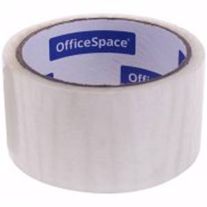 Клейкая лента упаковочная OfficeSpace, 48мм*40м, 38мкм, ШК, Вид товара, Тип, Цвет, Ширина, Длина намотки