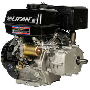 Двигатель Lifan 190FD-R, вал Ø22мм, катушка 3 Ампера