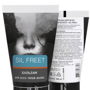 «SIL FREE» Бальзам для всех типов волос. 150 мл Milv