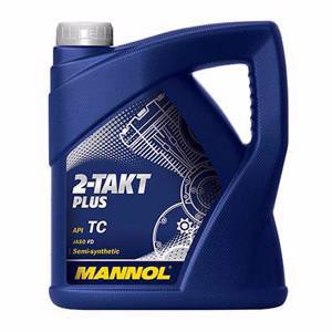7204 MANNOL 2-TAKT PLUS 4 л. Полусинтетическое моторное масло 2T