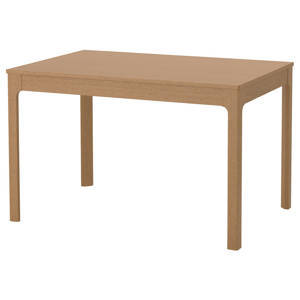 ЭКЕДАЛЕН Раздвижной стол, дуб, 120 /180x80 см