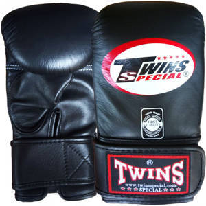 Снарядные боксерские перчатки Twins Special (TBGL-3F black)