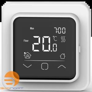 Терморегулятор IQ Thermostat SMART HEAT программируемый, сенсорный, белый