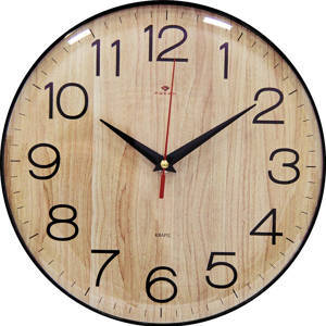 Настенные часы н. Рубин 2526-003 Текстура дерева