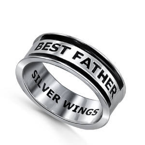 Серебряное кольцо 01FATHER...