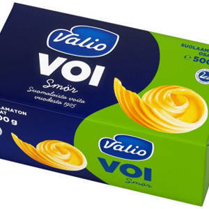 Масло и спреды  Valio unsalted milk butter 500g