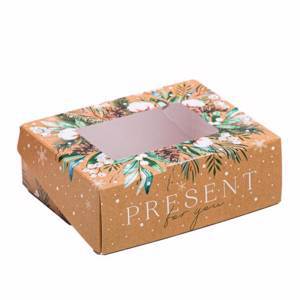 Коробка складная mini «Present», 10*8*3.5 см., 1 шт.