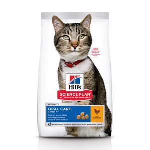 Hill's SP Feline Oral Care  Для взрослых кошек для гигиены полости рта