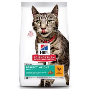 Hill's SP Feline Adult Perfect Weight with Chicken для взрослых кошек "Идеальный вес" с курицей