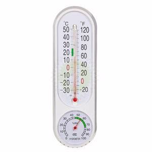 Термометр вертикальный INBLOOM, измерение влажности воздуха, 23x7см, пластик, блистер
