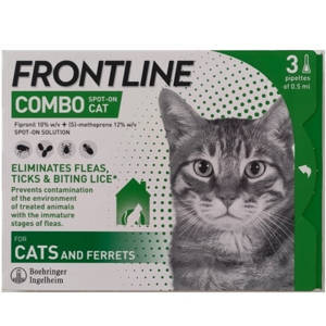 FRONTLINE Combo Kedi Damlası 0.5mlx3Pipet.