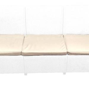 Трехместный диван TWEET (Yalta) Sofa 3 Seat из искусственного ротанга, белый