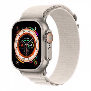Apple Watch Ultra GPS + Cellular, 49mm, корпус из титана, ремешок Alpine цвета «сияющая звезда»