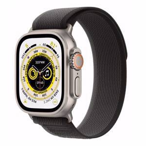 Apple Watch Ultra GPS + Cellular, 49 мм, корпус из титана, ремешок Trail черного/серого цвета