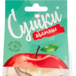 Детские фруктовые чипсы Сушки Красное яблоко