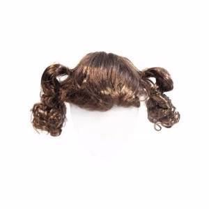 Волосы для кукол "Кудряшка", каштан, 11-12 см