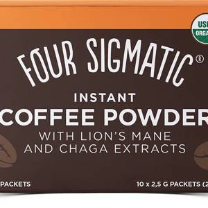 Four Sigmatic Mushroom Instant Coffee - Sieni-kahvijuomajauhe 10 annospussia