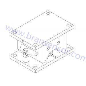 Low profile load cells weighing modules