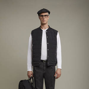 Men’s reversible sleeveless vest with lightweight padding comfort fit