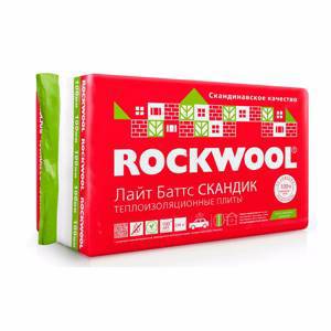 Rockwool (Роквул) ЛАЙТ БАТТС Скандик 50мм