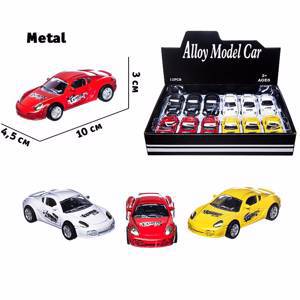 Набор машинок (в ассортименте) DIE CAST METAL спорт № 1, 1кор*24бл*12шт