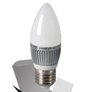 %EB103102106 Лампа Gauss LED Candle 6W E27 2700K 1/10/100