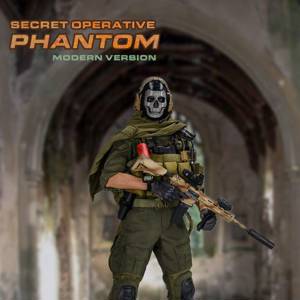 Саймон "Гоуст" Райли (Призрак, Ghost, Call of Duty Modern Warfare 2019) КОЛЛЕКЦИОННАЯ ФИГУРКА 1/6 scale Special Operative Phantom (GA1003) - Easy&Simple