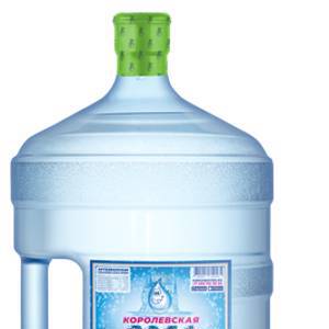 Вода питьевая обогащенная фтором 19 литров