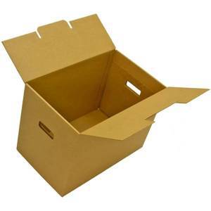 Самосборная коробка №119 (с ручками) 450х350х530 мм