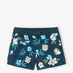 Mädchen Sport-Shorts - blau bedruckt