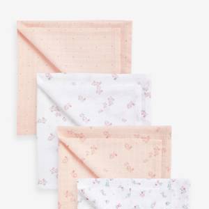 Baby Muslin Cloths 4 Packs