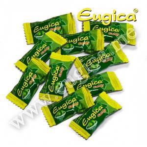 Конфеты Eugica Candy с натуральными маслами для  горла детям и взрослым, 20 штук без упаковки.