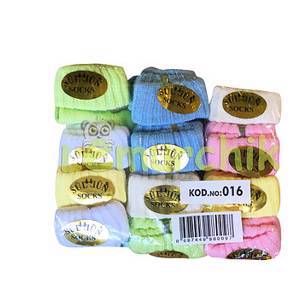 Носочки для ребенка легкие вязанные Турция (упаковка 12 пар)