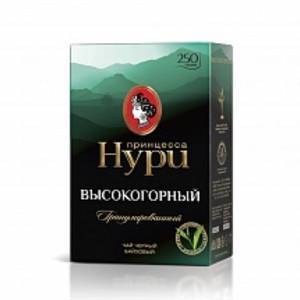 Чай                                        Принцесса нури                                        СТС 250 гр. Высокогорный (0289)(16)