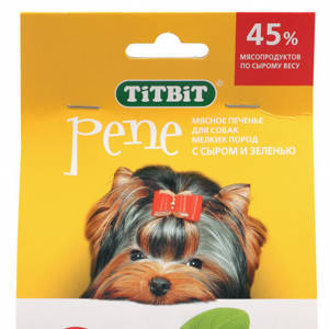 TitBit (ТитБит) Печенье PENE с сыром и зеленью