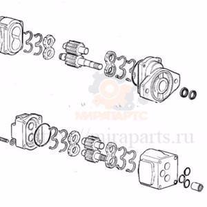 Гидравлический насос JCB 20/925580